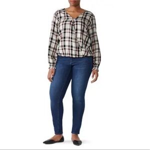 Sanctuary Cori Smocked Sleeve Blouse